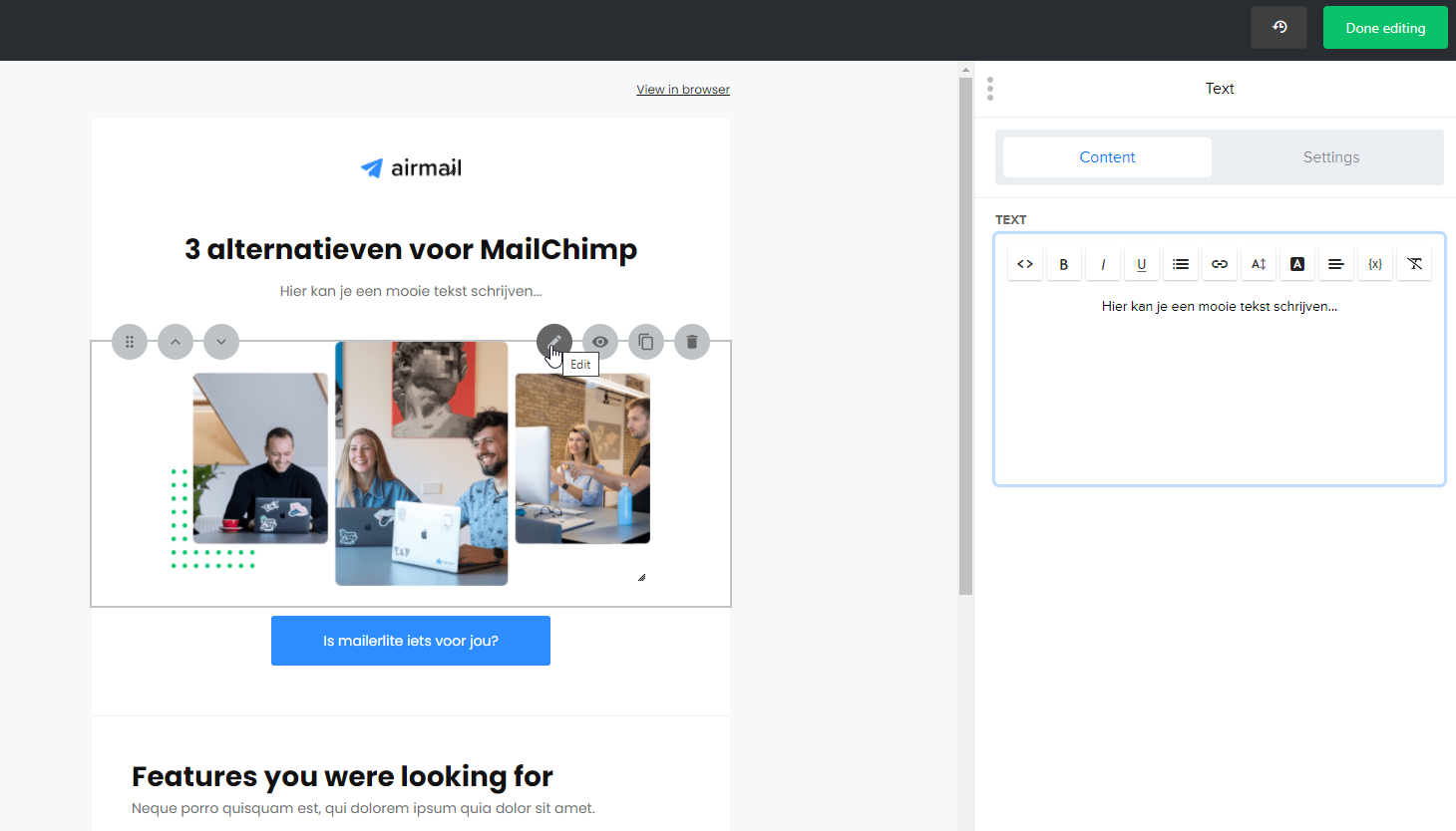 MailerLite Mailterlite